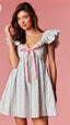 Pink and White Babydoll